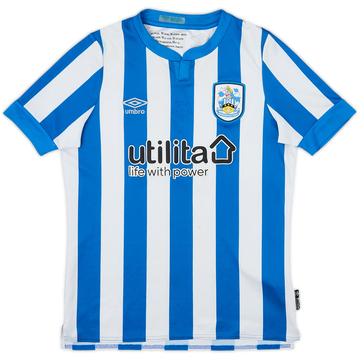 2021-22 Huddersfield Home Shirt - 6/10 - (M.Boys)