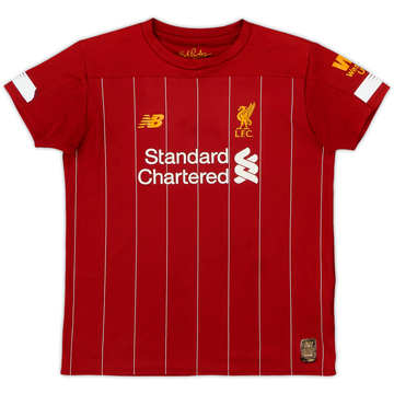 2019-20 Liverpool Home Shirt - 5/10 - (S.Boys)