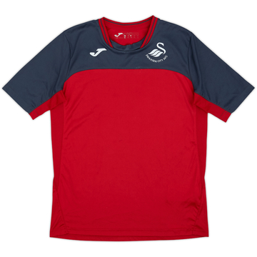 2017-18 Swansea City Joma Training Shirt - 7/10 - (L.Boys)
