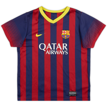 2013-14 Barcelona Home Shirt - 5/10 - (5-6 Years)
