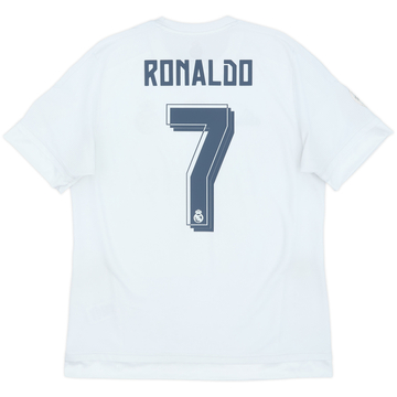 2015-16 Real Madrid Home Shirt Ronaldo #7 - 5/10 - (L)