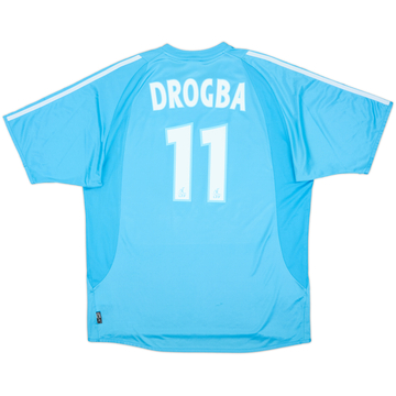 2003-04 Olympique Marseille Away Shirt Drogba #11 - 6/10 - (L)