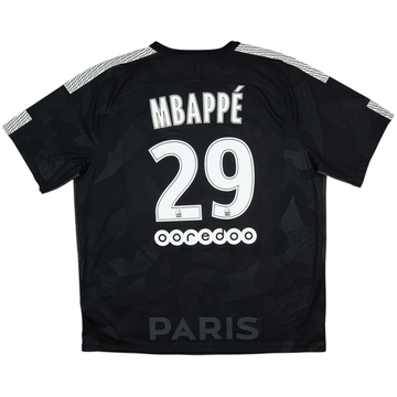 2017-18 Paris Saint-Germain Third Shirt Mbappe #29 - 7/10 - (XXL)