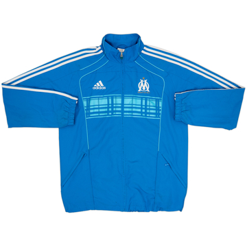2010-11 Olympique Marseille adidas Track Jacket - 8/10 - (L)