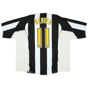 2004-05 Juventus Home Shirt Nedved #11 - 5/10 - (XXL)