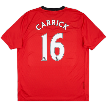 2009-10 Manchester United Home Shirt Carrick #16