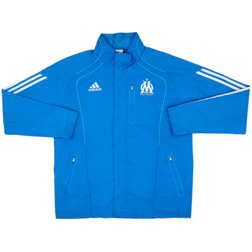 2010-11 Olympique Marseille adidas Track Jacket - 7/10 - (L)