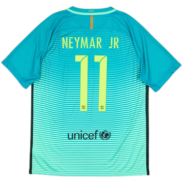 2016-17 Barcelona Third Shirt Neymar Jr #11 - 9/10 - (L)