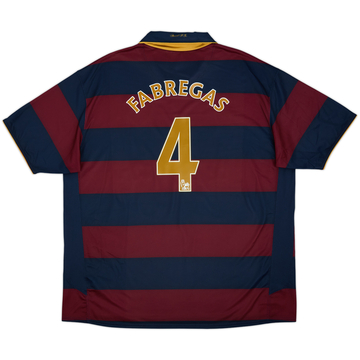 2007-08 Arsenal Third Shirt Fabregas #4 - 7/10 - (3XL)