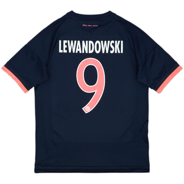 2015-16 Bayern Munich Third Shirt Lewandowski #9 - 10/10 - (XL.Boys)