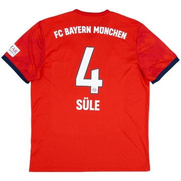 2018-19 Bayern Munich Home Shirt Sule #4 - 9/10 - (L)