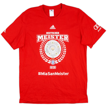 2012-13 Bayern Munich adidas 'Deutscher Meister' Graphic Tee - 9/10 - (L)