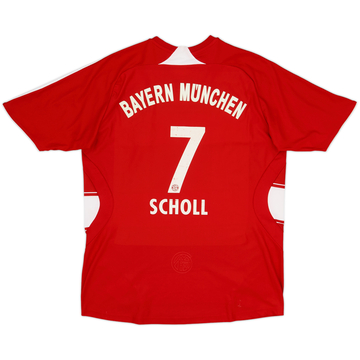 2007-08 Bayern Munich Home Shirt Scholl #7 - 5/10 - (XL.Boys)
