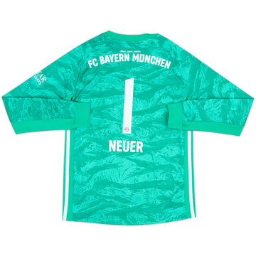2020-21 Bayern Munich GK Shirt Neuer #1 - 10/10 - (M.Boys)
