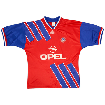 1993-95 Bayern Munich Home Shirt #10 - 7/10 - (XL/XXL)