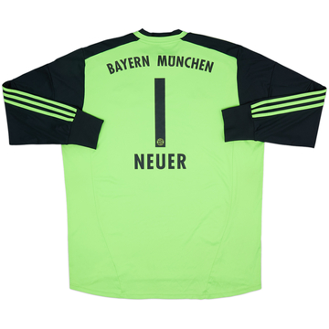 2012-13 Bayern Munich GK Shirt Neuer #1 - 7/10 - (XXL)