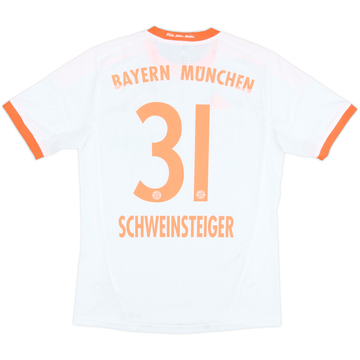 2012-13 Bayern Munich Away Shirt Schweinsteiger #31 - 10/10 - (XL.Boys)