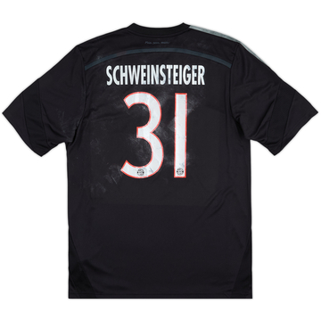 2014-15 Bayern Munich Third Shirt Schweinsteiger #31 - 5/10 - (M)