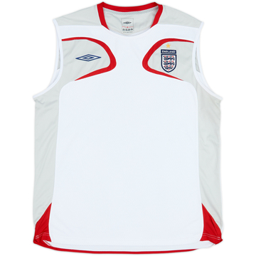 2007-08 England Umbro Training Vest - 9/10 - (XXL)