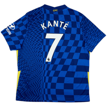 2021-22 Chelsea Home Shirt Kante #7 - 9/10 - (XL)