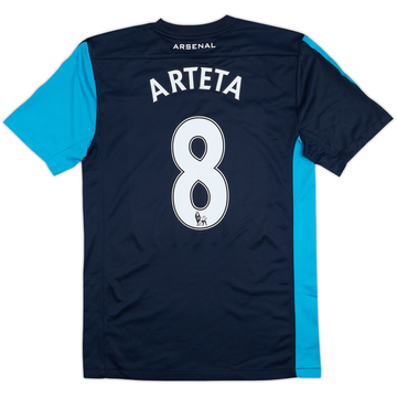 2011-12 Arsenal Away Shirt Arteta #8 - 8/10 - (S)