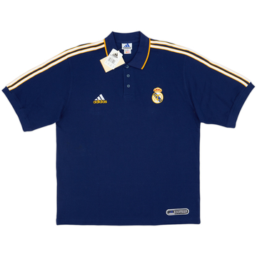 1999-00 Real Madrid adidas Polo Shirt (XL)