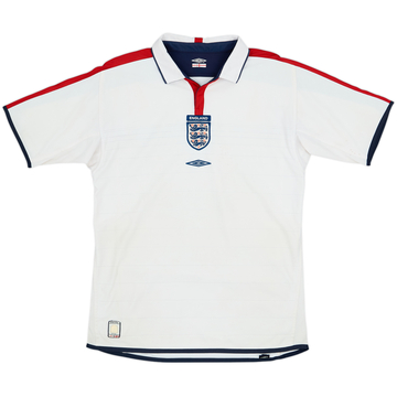 2003-05 England Home Shirt - 5/10 - (M)