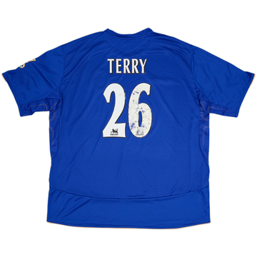 2005-06 Chelsea Centenary Home Shirt Terry #26 - 5/10 - (3XL)