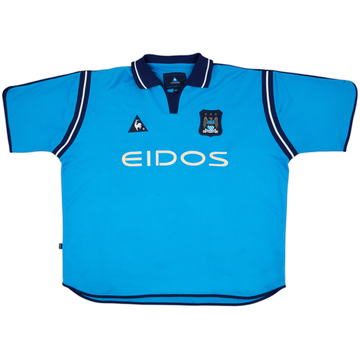 2001-02 Manchester City Home Shirt - 8/10 - (XXL)