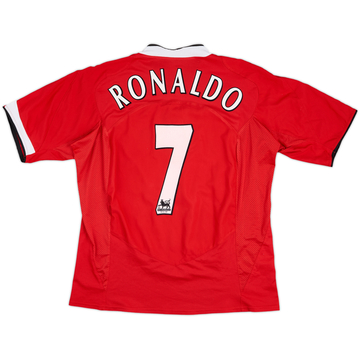 2004-06 Manchester United Home Shirt Ronaldo #7 - 6/10 - (L)