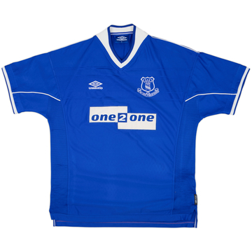 1999-00 Everton Home Shirt - 8/10 - (XL)