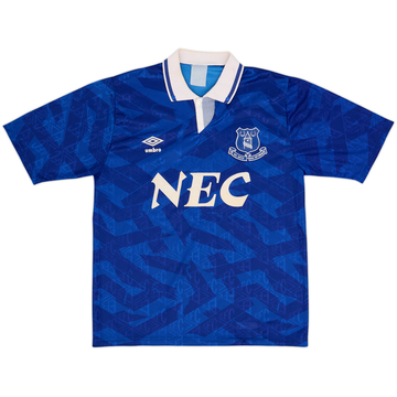 1991-93 Everton Home Shirt - 8/10 - (L)