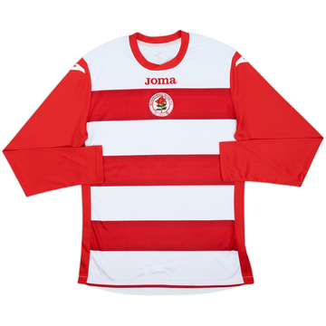 2016-17 Bonnyrigg Rose Home L/S Shirt - 8/10 - (M)