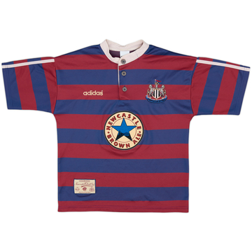 1995-96 Newcastle Away Shirt - 8/10 - (S.Boys)