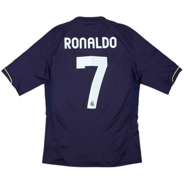 Camiseta de visitante del Real Madrid 2012-13 Ronaldo #7 - 6/10 - (S)