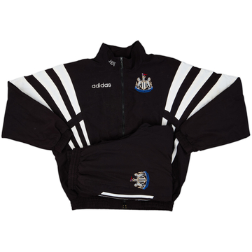 1995-96 Newcastle adidas Tracksuit - 7/10 - (S)