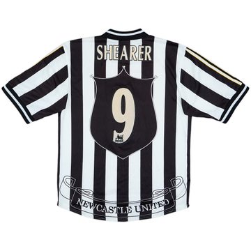 1997-99 Newcastle Home Shirt Shearer #9 - 7/10 - (M)