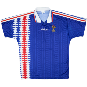 1994-96 France Home Shirt - 4/10 - (L)