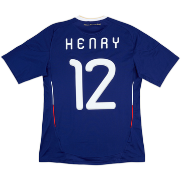 2009-10 France Home Shirt Henry #12 (S)