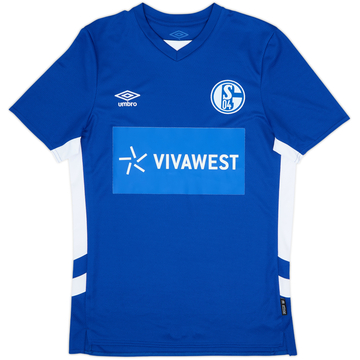2021-22 Schalke Home Shirt - 9/10 - (M)