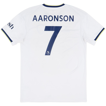 Camiseta de local del Leeds United 2022-23 Aaronson #7 - 6/10 - (M)