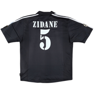 2002-03 Real Madrid Centenary Away Shirt Zidane #5 - 8/10 - (M)