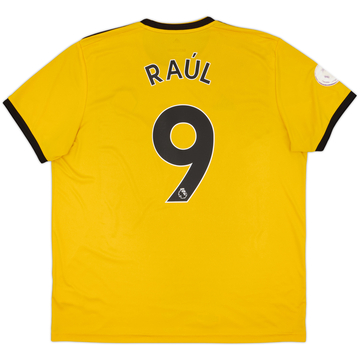 2018-19 Wolves Home Shirt Raul #9 - 6/10 - (XL)