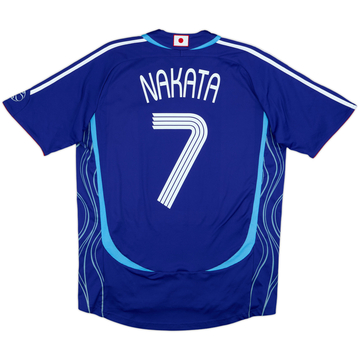 2006-08 Japan Home Shirt Nakata #7 - 10/10 - (M)
