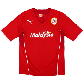 2013-14 Cardiff Home Shirt - 6/10 - (S)