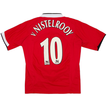 2004-06 Manchester United Home Shirt V.Nistelrooy #10 - 7/10 - (S)