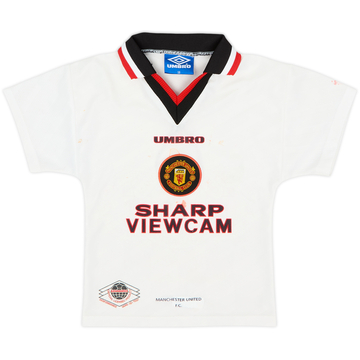 1996-97 Manchester United Away Shirt - 4/10 - (S.Boys)
