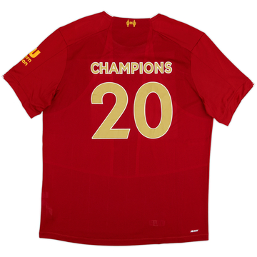2019-20 Liverpool Home Shirt Champions #20 - 9/10 - (XL)