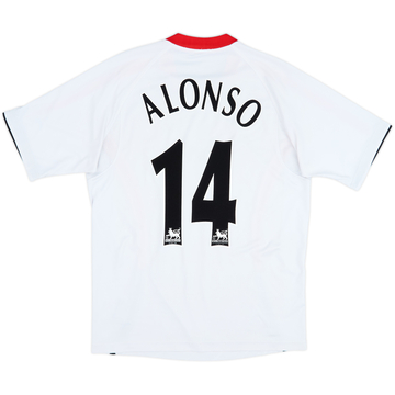 2005-06 Liverpool Away Shirt Alonso #14 - 6/10 - (L)