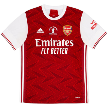 2020-21 Arsenal Home Shirt 'Always #14 Forward' - 5/10 - (M)